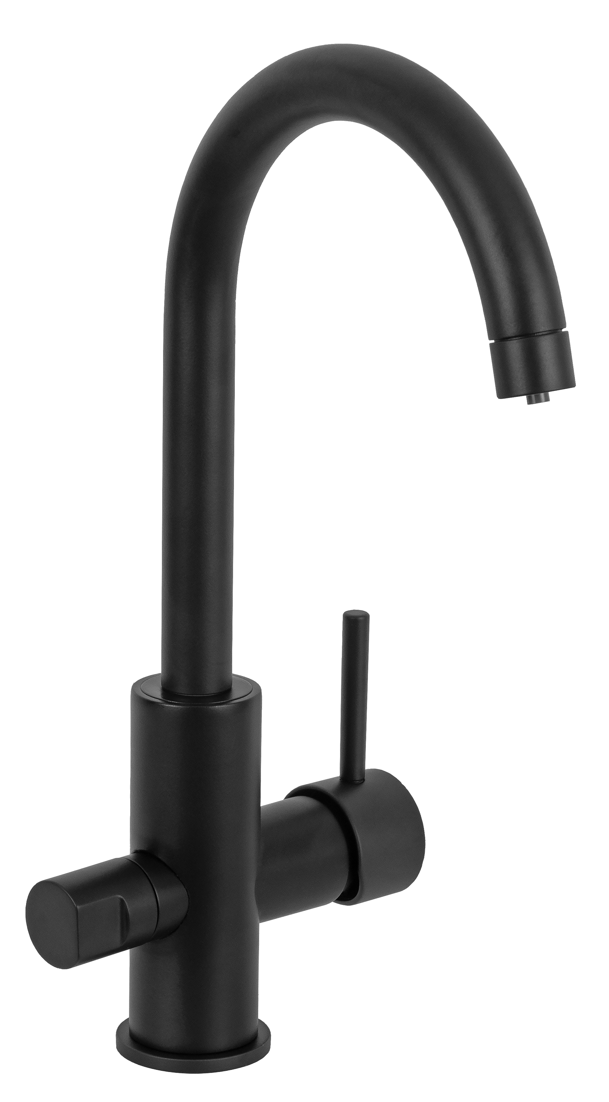 Cмеситель для кухни Remer X Style N792DWNO, черный матовый