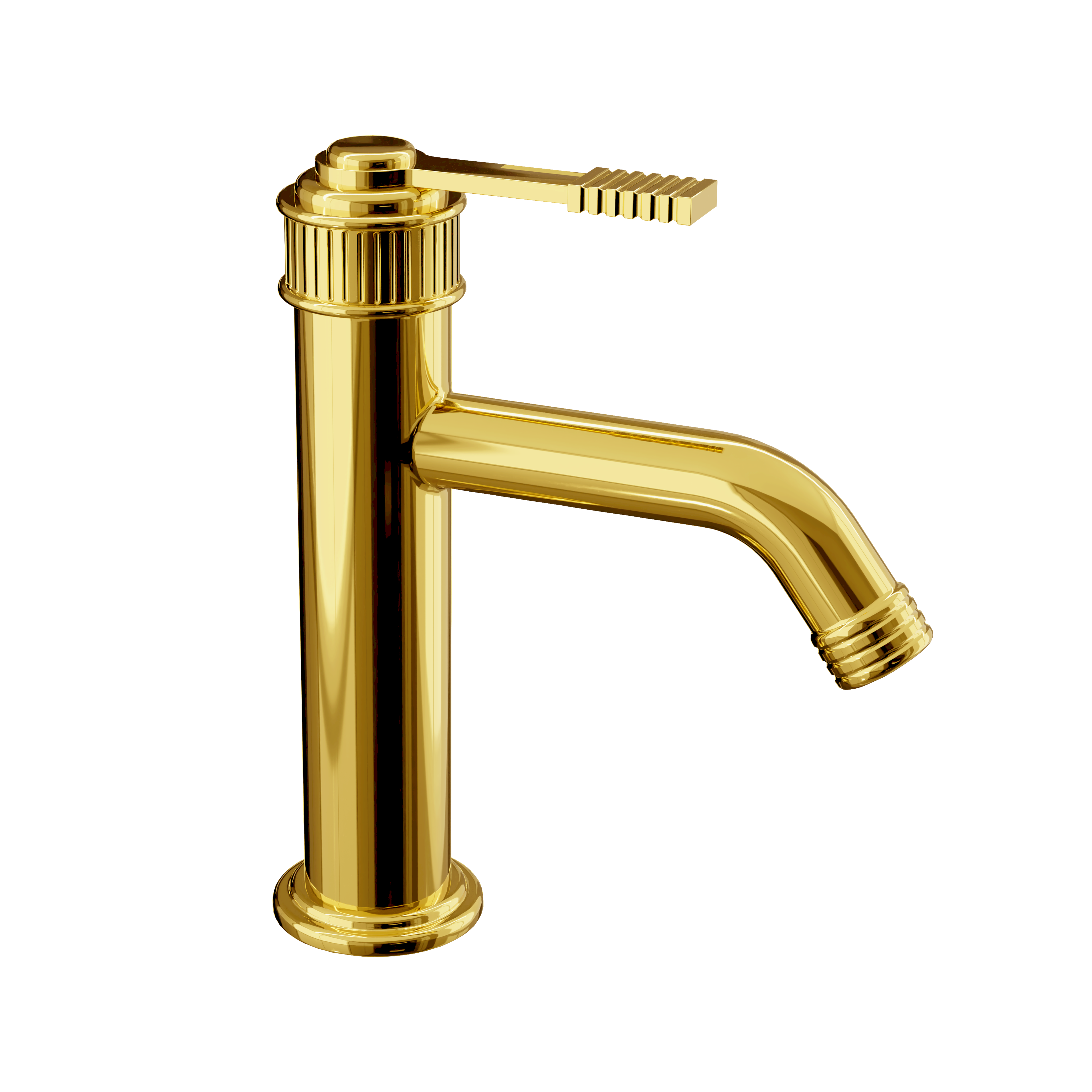 Смеситель для раковины Remer Atelier AL12DO, золото глянцевое