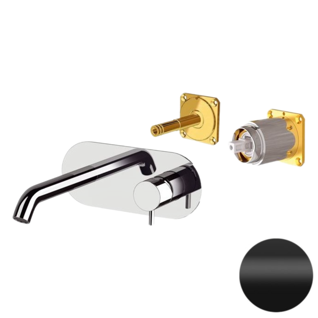 Смеситель для раковины Daniel Tokyo TK632KB15, чёрный матовый