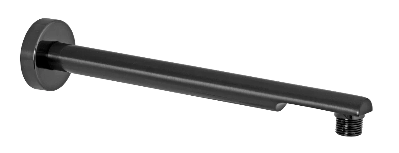 Кронштейн для верхнего душа 50 см Remer 348N50CPF, черный брашированный хром