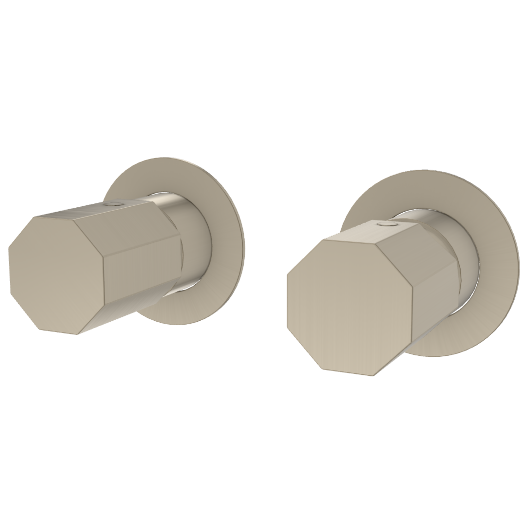 Смеситель для душа Remer Ottagono ON93ZPWBXV, сталь