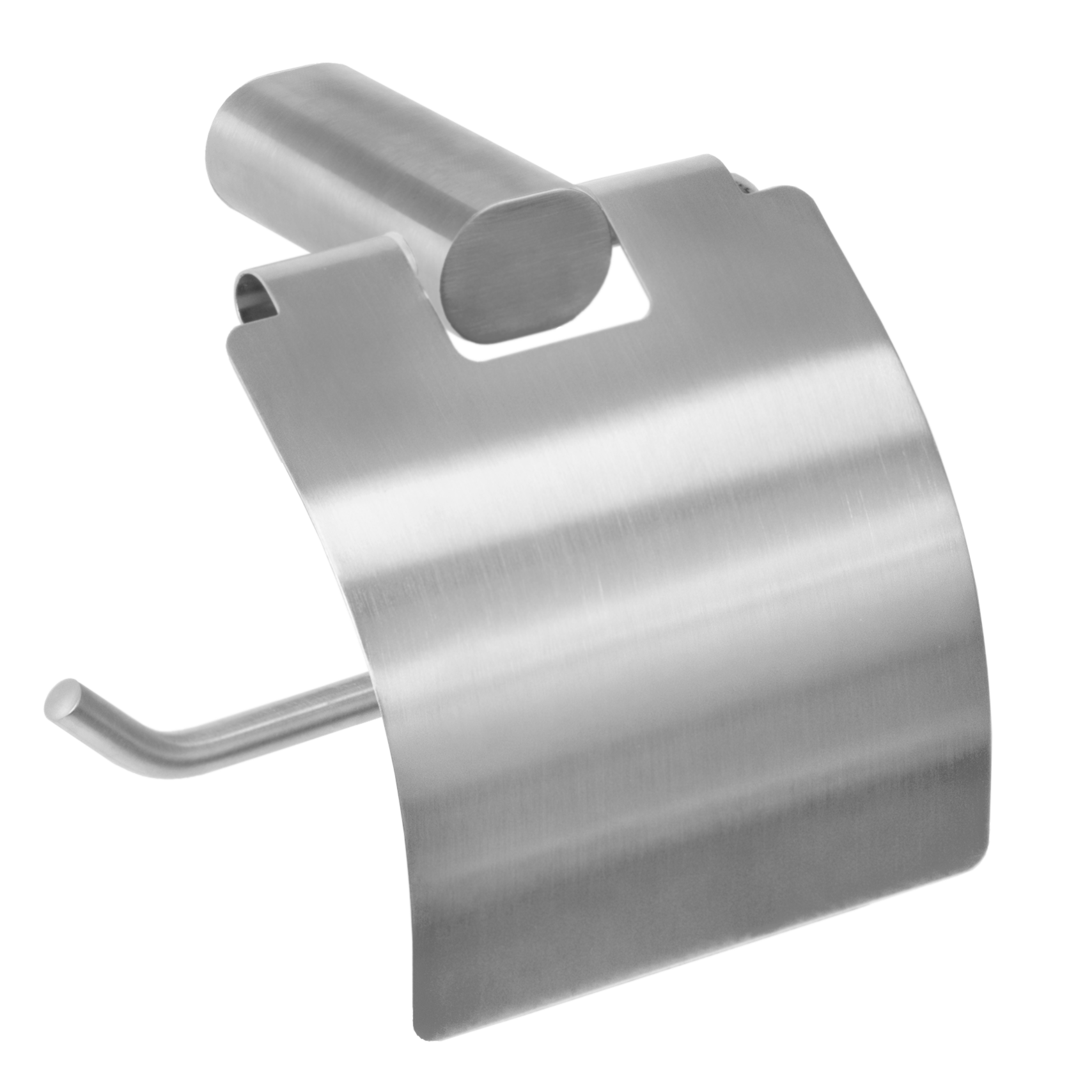 Бумагодержатель Remer Lounge LN60NPO, никель матовый брашированный