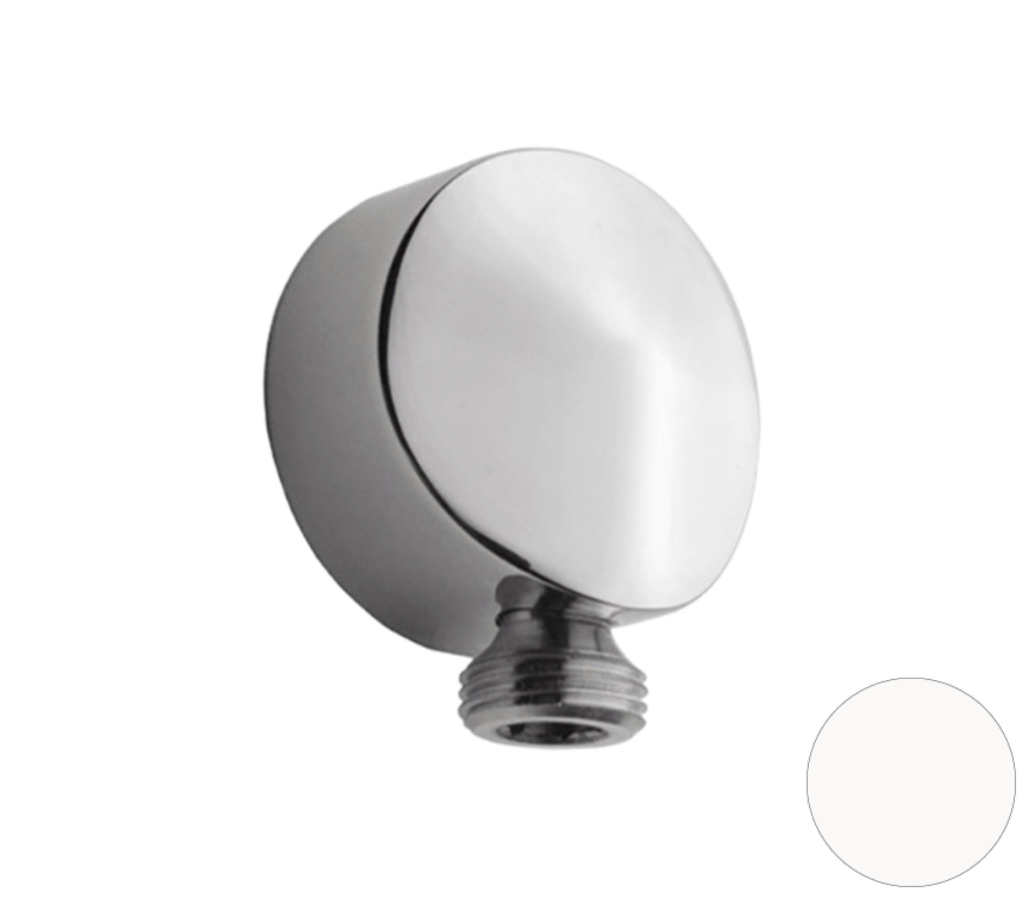 Шланговое подключение для душа Remer 309LBO, белый матовый