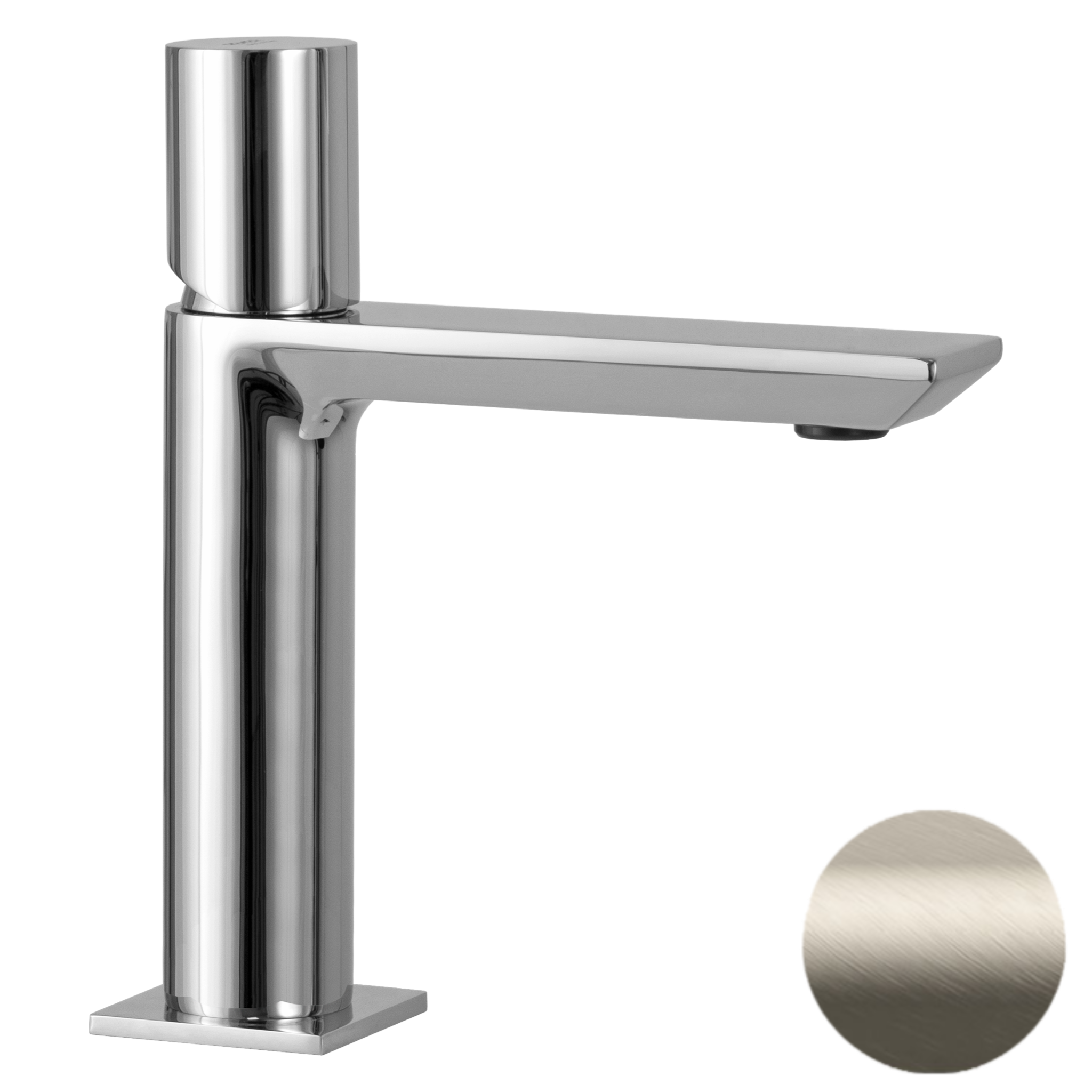 Смеситель для раковины Remer Edge EG512XV, сталь