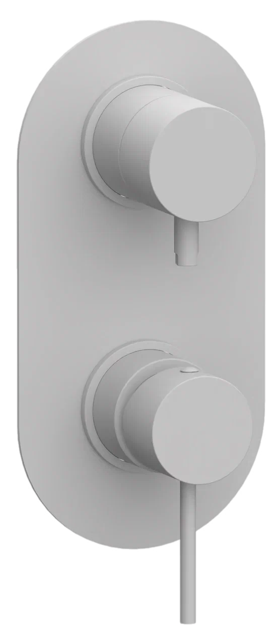 Смеситель для душа Remer X Style X92KBBO, белый матовый