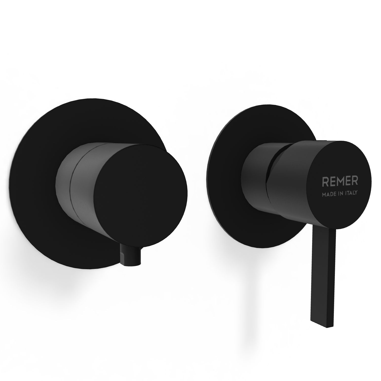 Смеситель для душа Remer Metrica MC93ZPWBNO, черный матовый