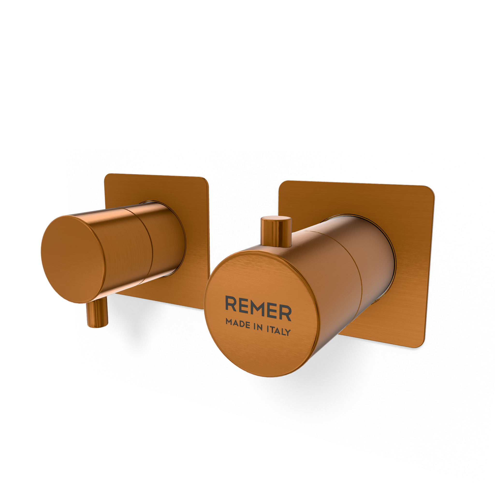 Смеситель для душа Remer X Style XT93ZQPWBCU, медь брашированная PVD