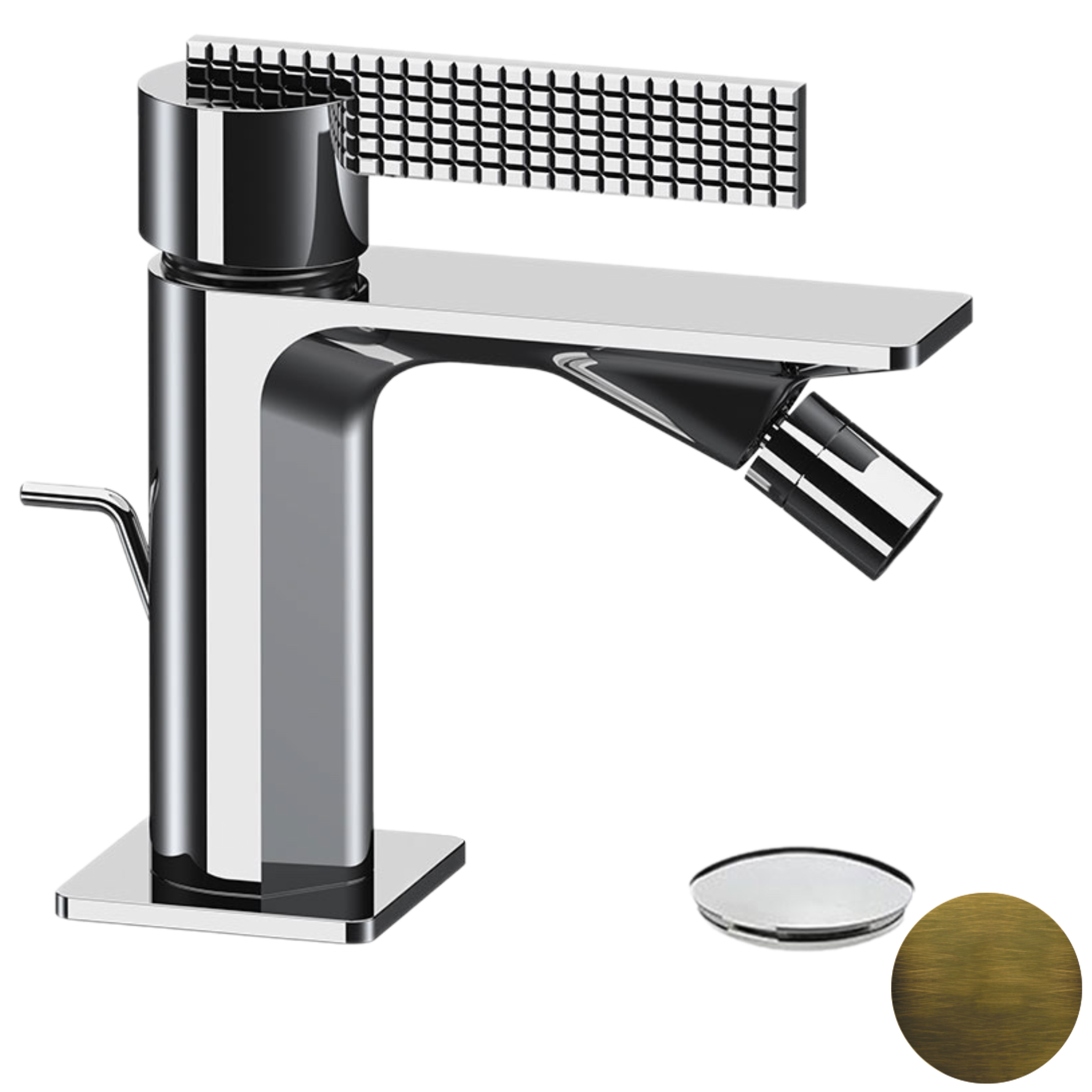 Смеситель для биде Daniel Club ANC604OM, латунь матовая состаренная