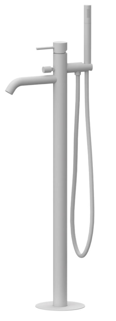 Смеситель для ванны Remer X Style X08BO, белый матовый