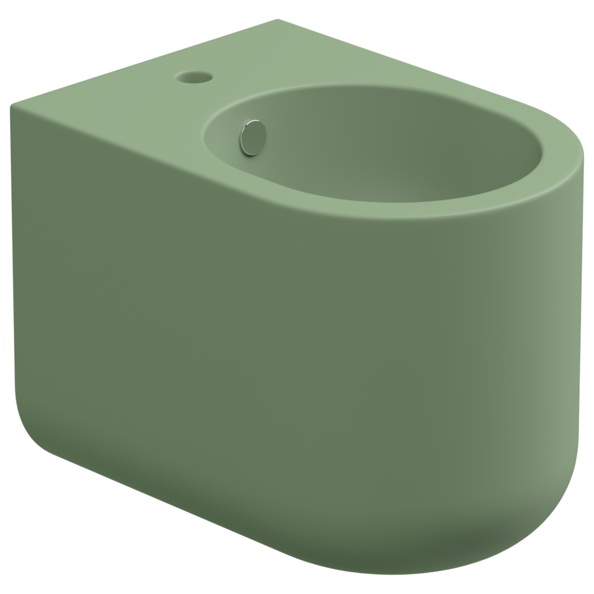 Биде приставное GSG Ceramic Design Petra PEBI01031, Salvia Matt