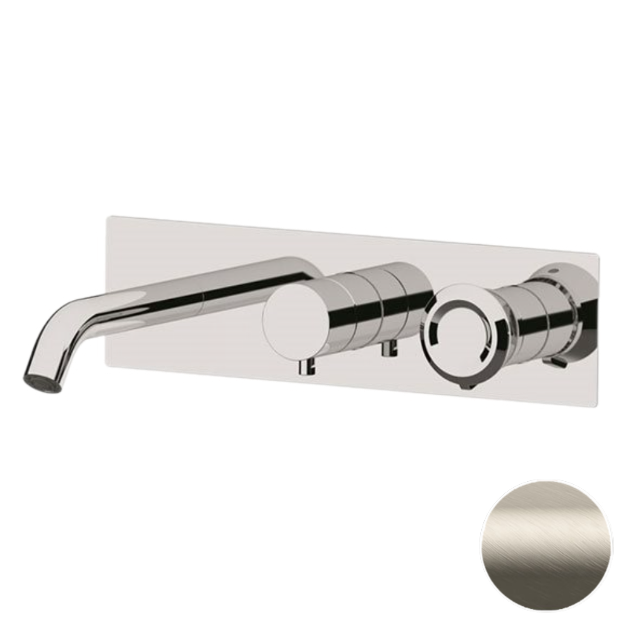 Смеситель для ванны Remer Element ET54D2XV, сталь