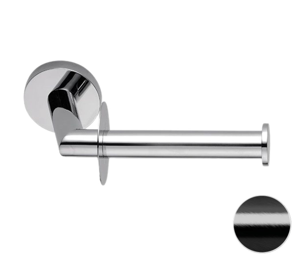 Бумагодержатель Remer Guest GS61CFP, черный брашированный хром