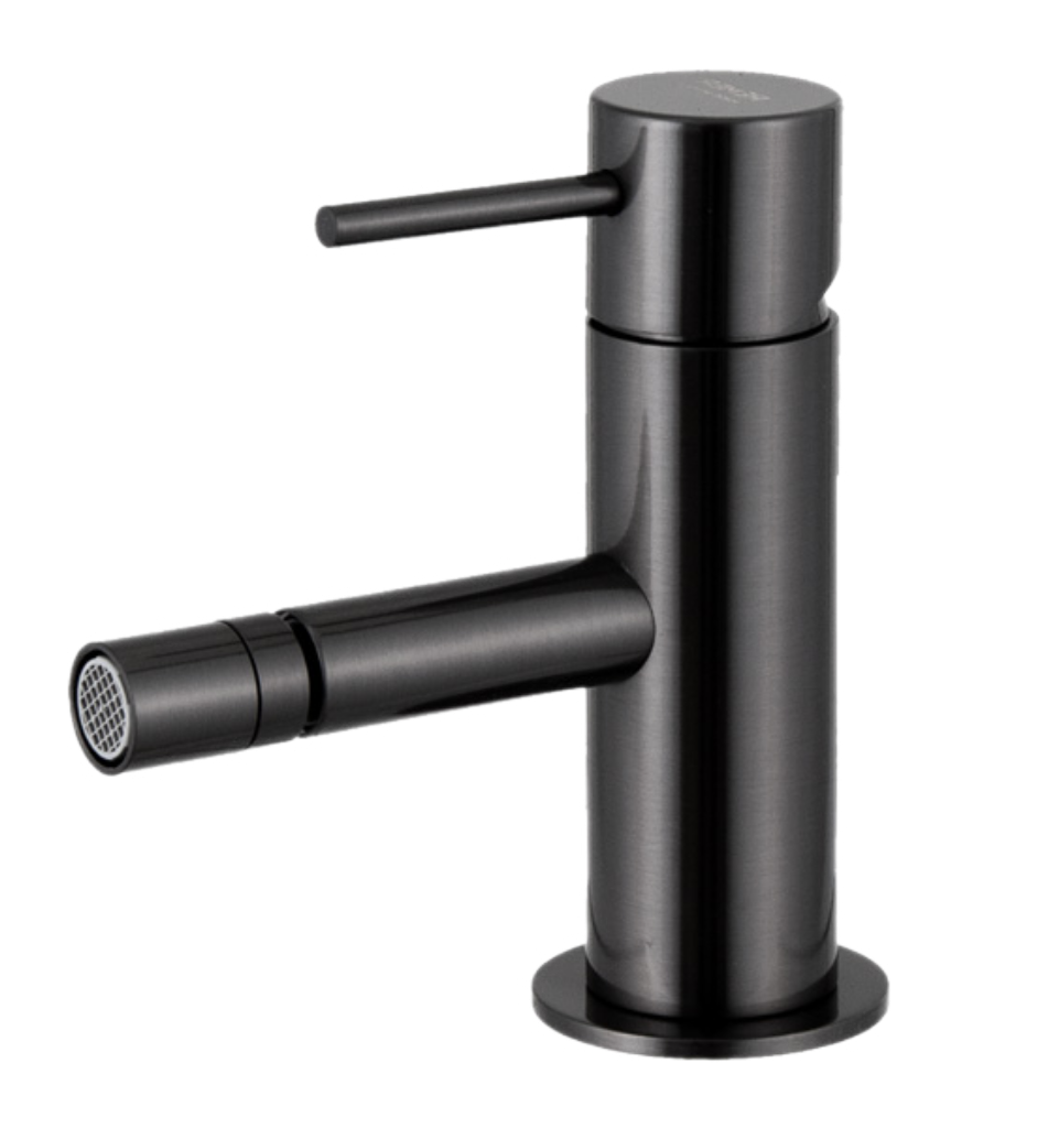 Смеситель для биде Remer X Style X22CFP, черный брашированный хром