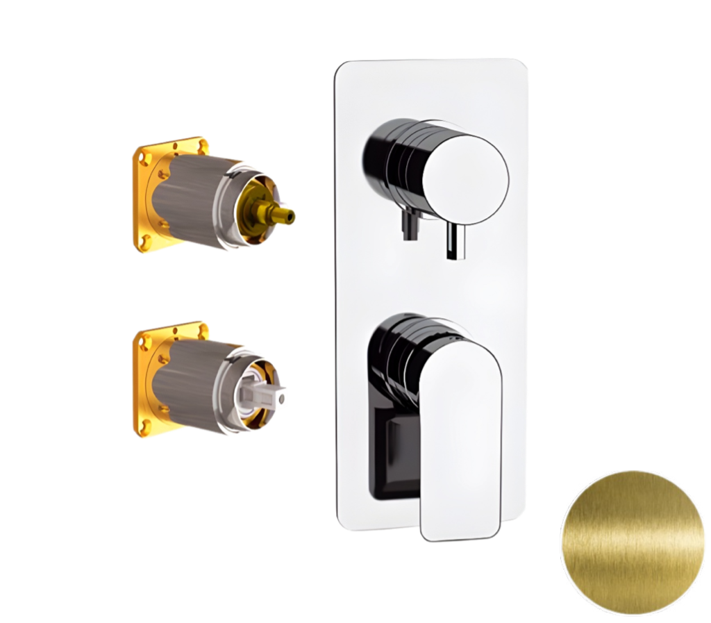 Смеситель для душа Remer Infinity I92KBVO, состаренная латунь