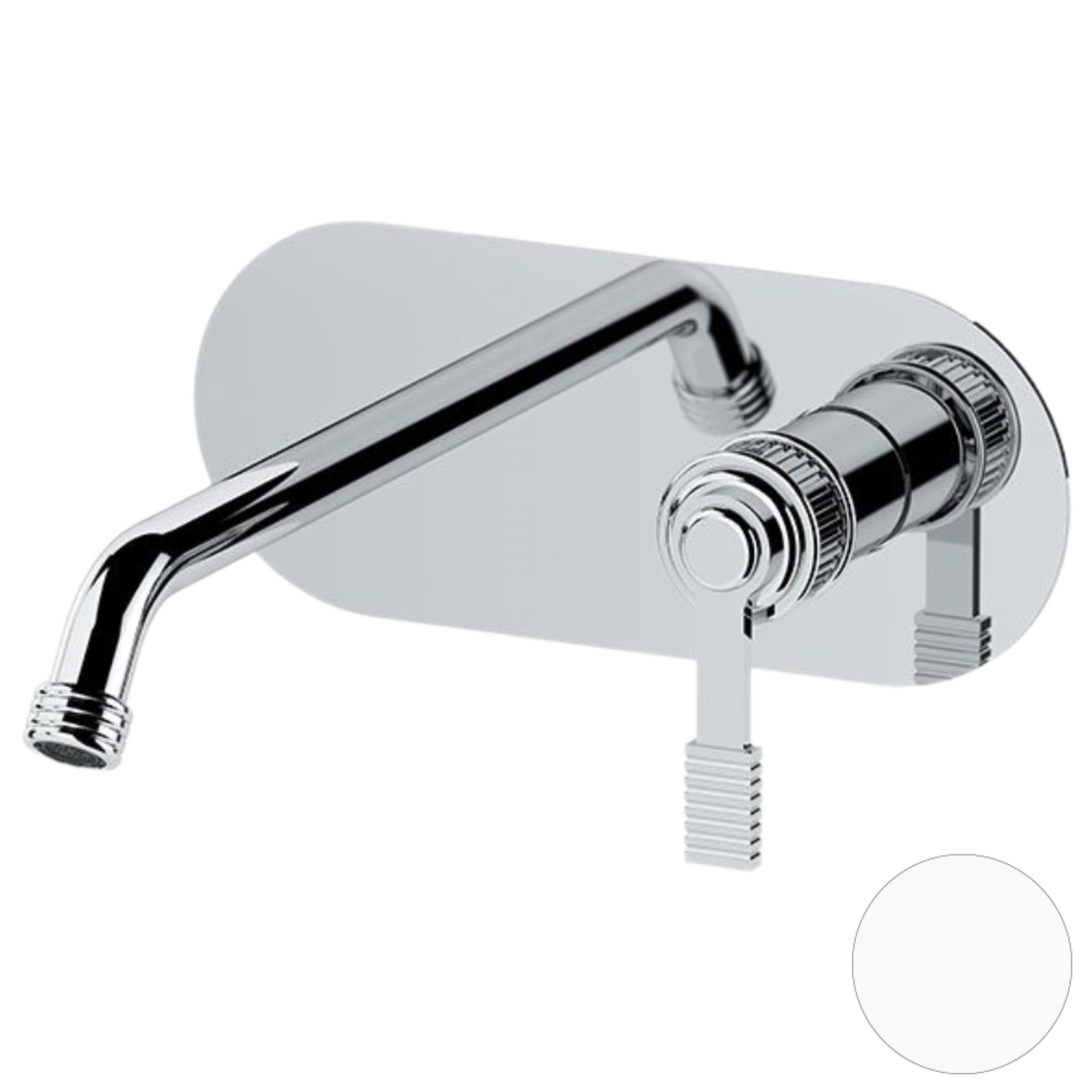 Смеситель для раковины Remer Atelier AL15LWBBO, белый матовый