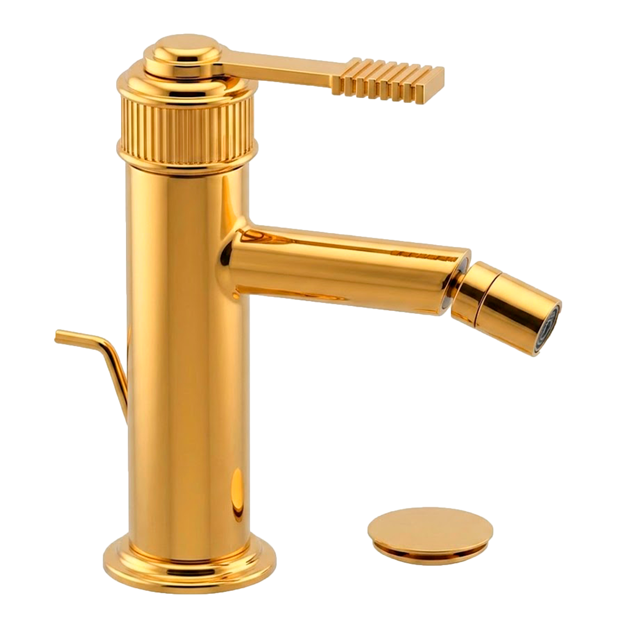 Смеситель для биде Remer Atelier AL20GP, золото глянцевое PVD