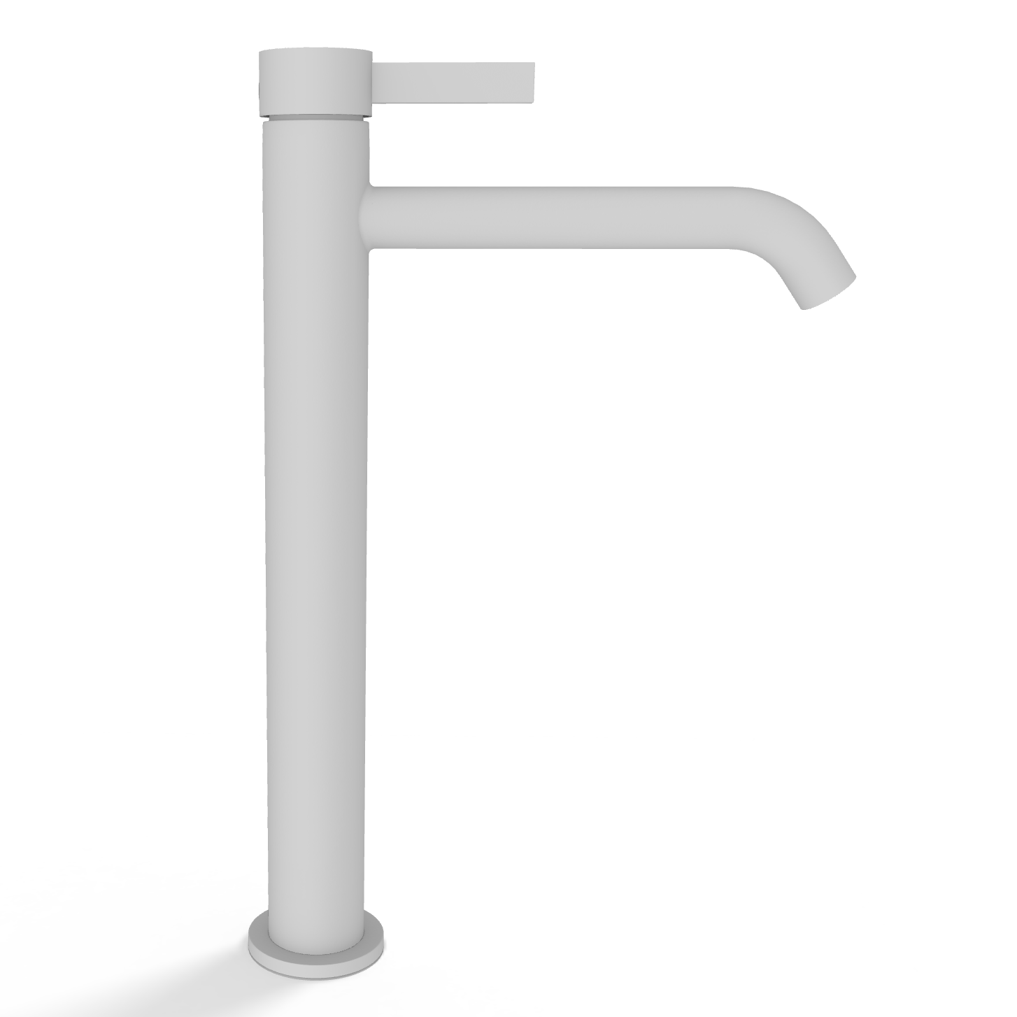 Смеситель для раковины Remer Metrica MC11LXLBO, белый матовый