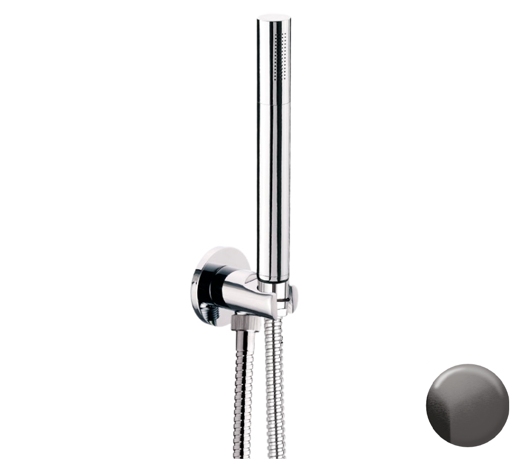 Комплект для душа Remer 337M317MCCFP, черный брашированный хром