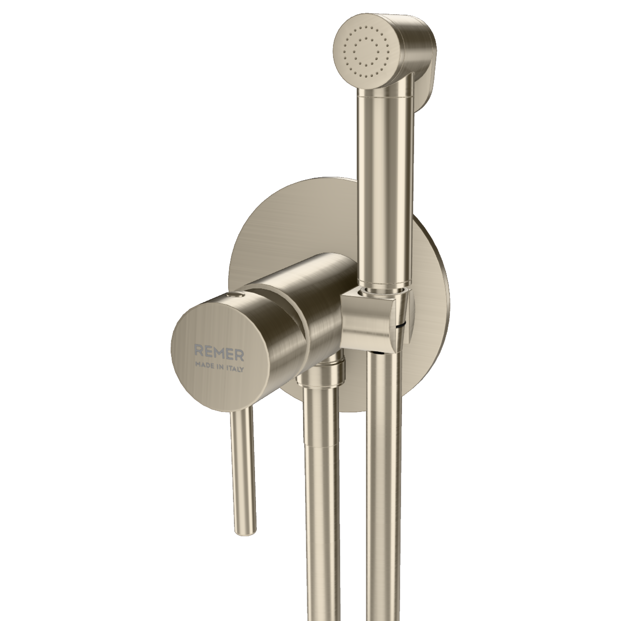 Гигиенический душ со смесителем Remer X Style X65WXV, сталь
