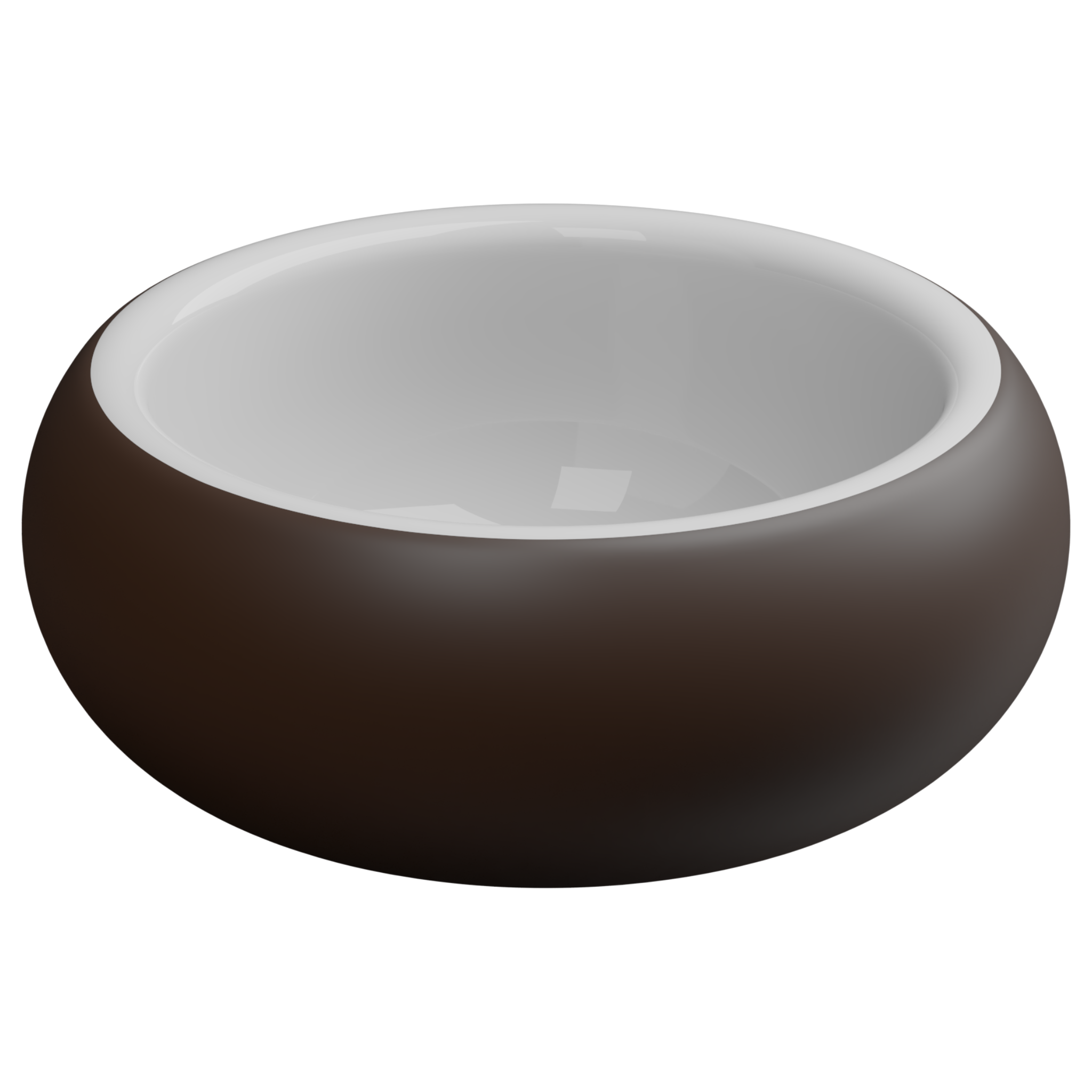 Ванна отдельностоящая 150 см GSG Ceramic Design Petra VAPE035, Cacao Matt