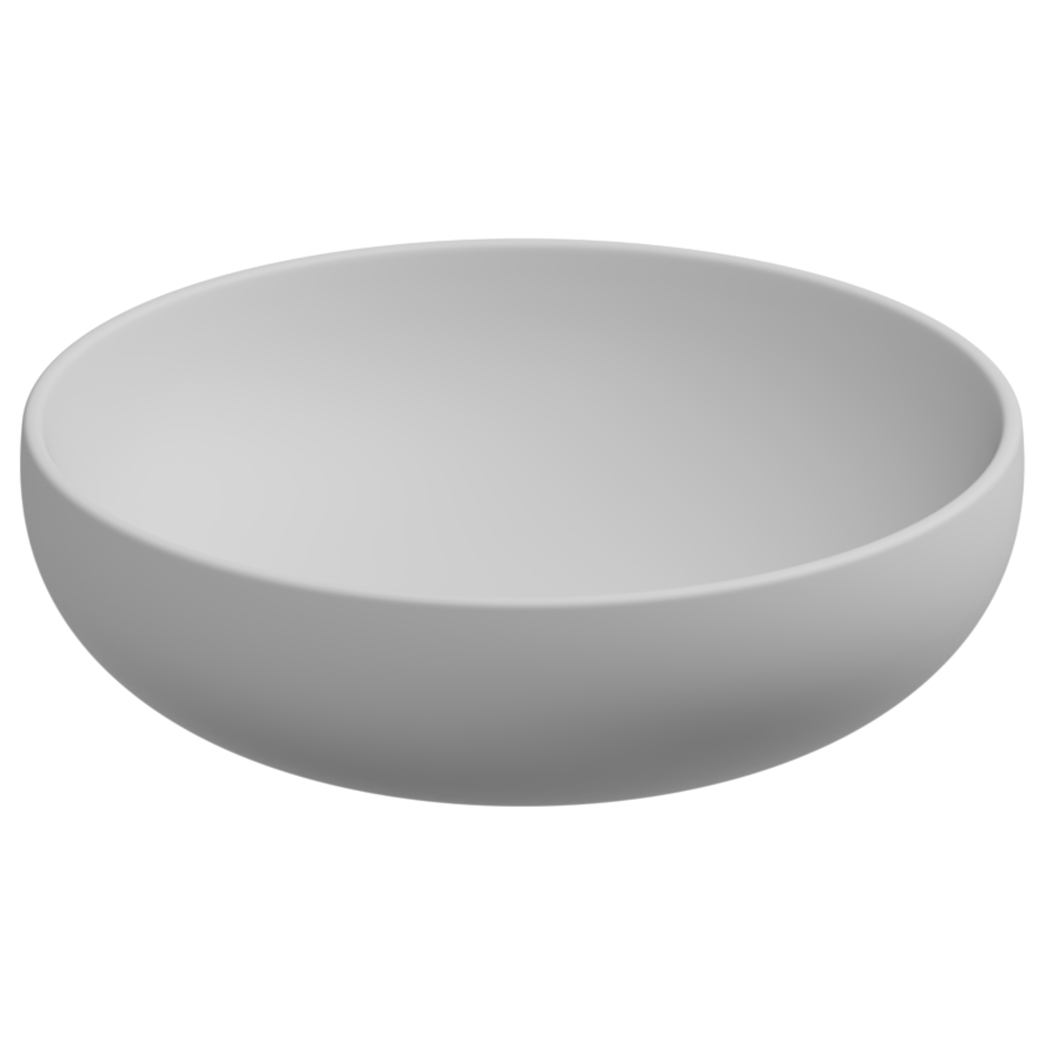 Раковина накладная 45 см GSG Ceramic Design Easy EALAVRO45001, белый матовый