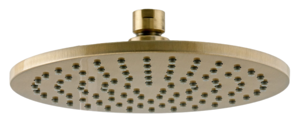 Верхний душ 20 см с шарнирным соединением Remer 359MM20VOX, латунь состаренная