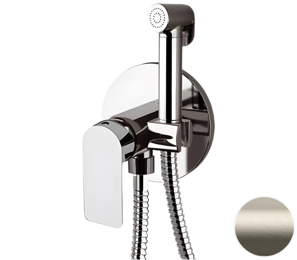 Гигиенический душ со смесителем Remer Infinity I65WXV, сталь
