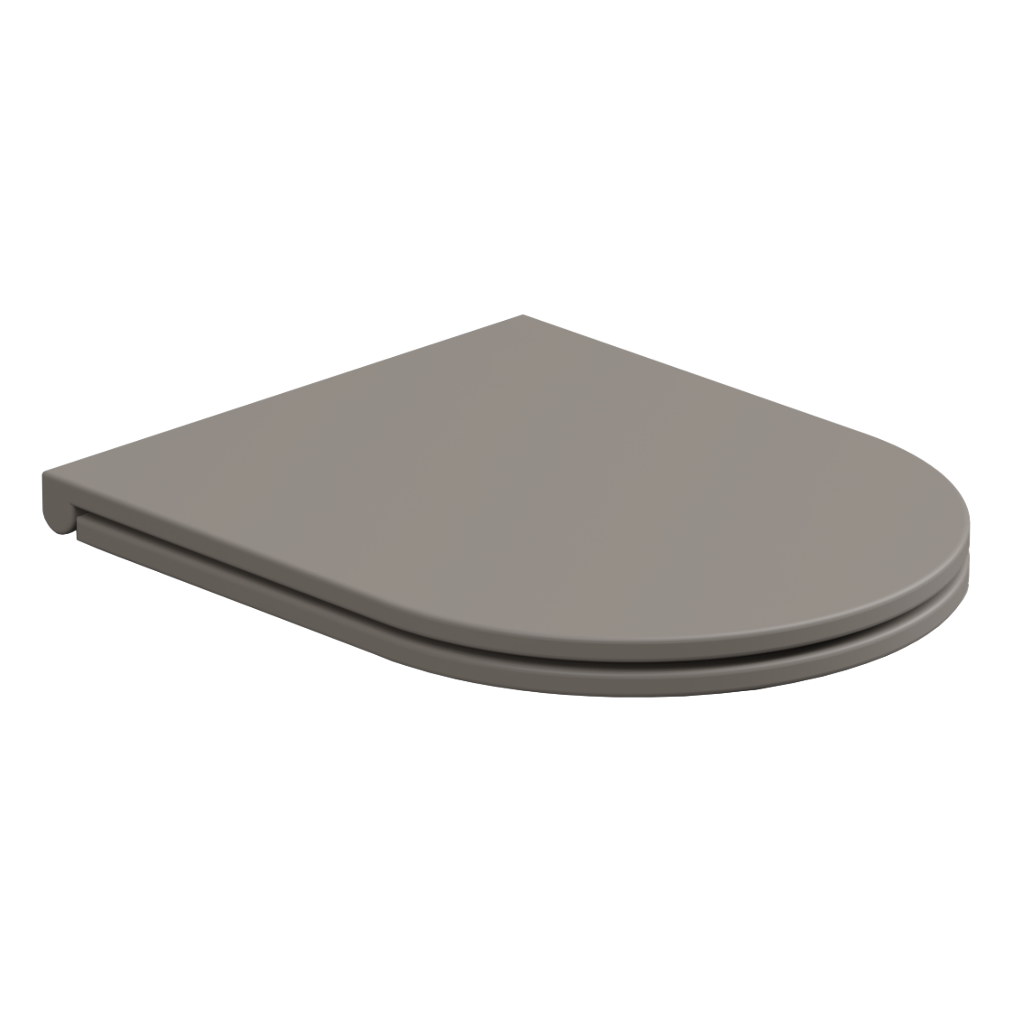 Крышка с сиденьем для подвесного унитаза с микролифтом GSG Ceramic Design Like LKCOPRSLTICR030, Cashmere Matt