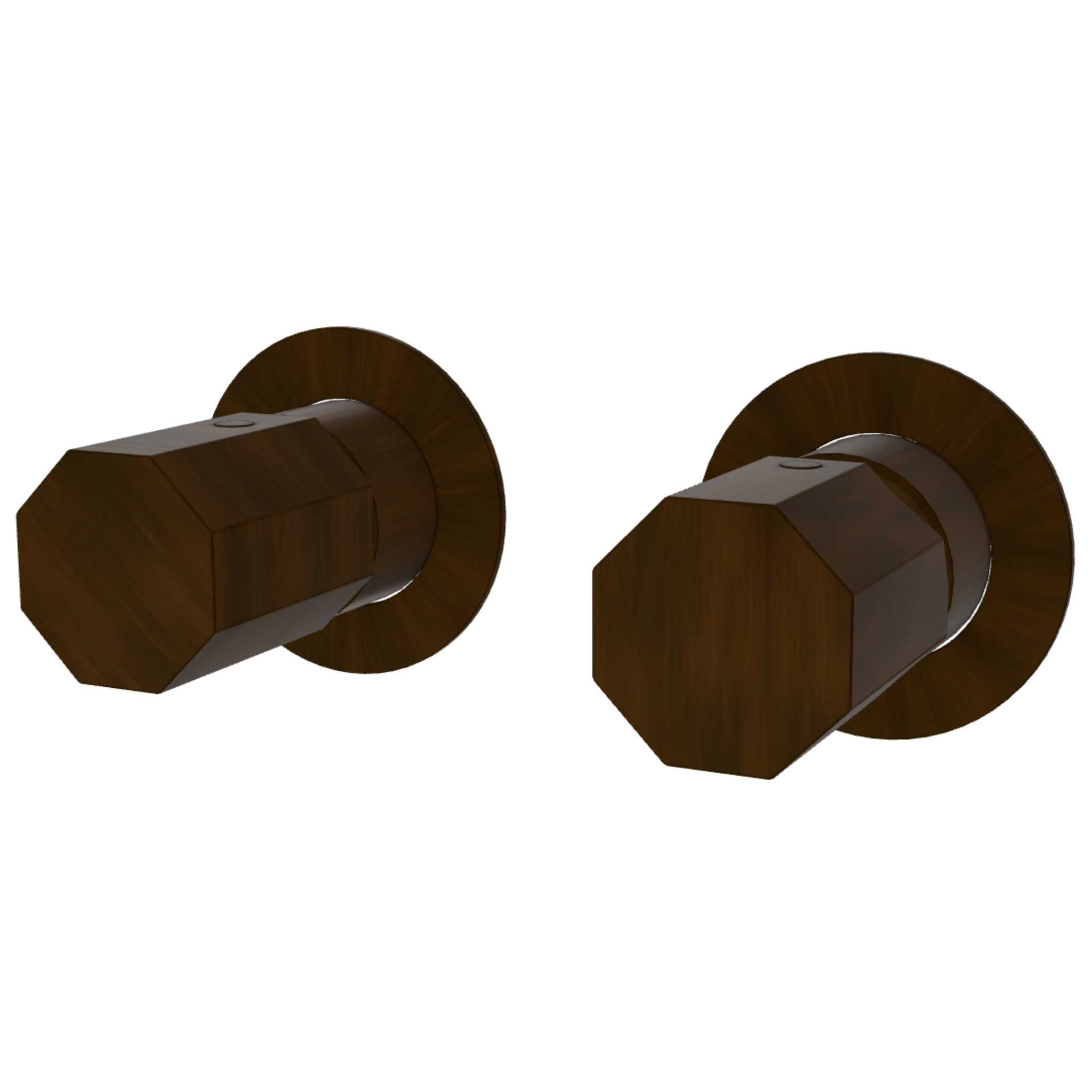 Смеситель для душа Remer Ottagono ON93ZPWBBR, бронза масляная