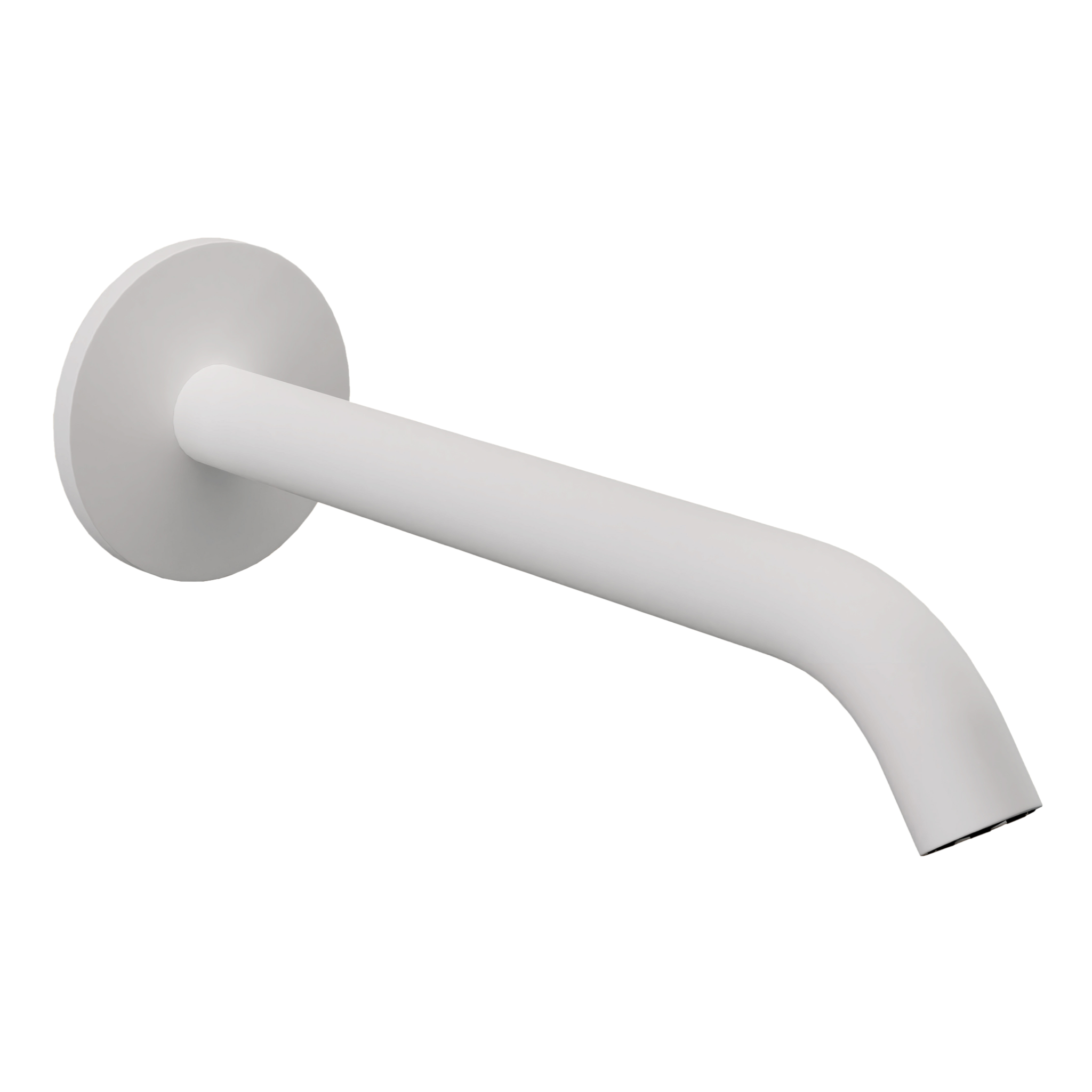 Излив настенный 19 см Remer X Style 91XLBO, белый матовый