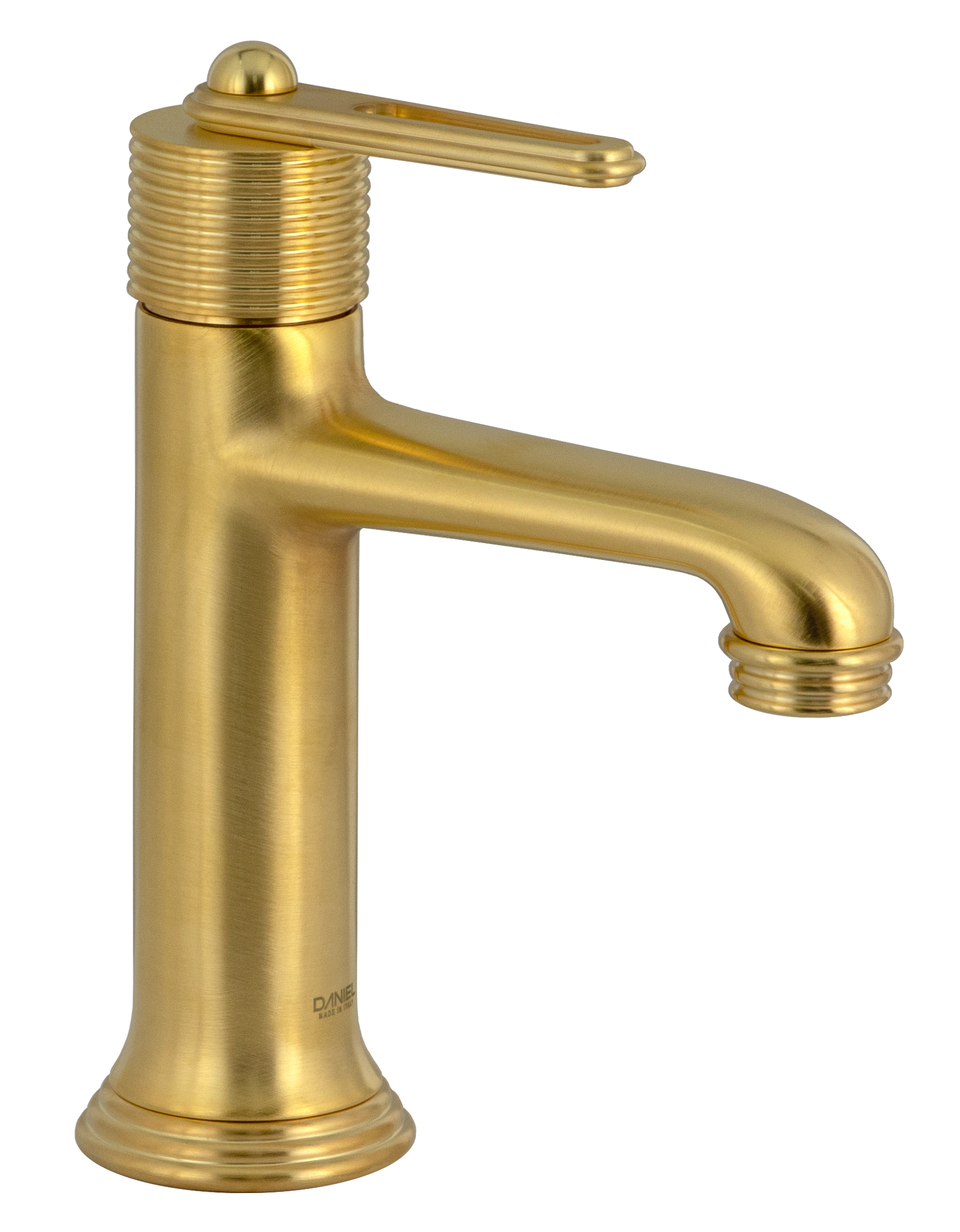 Смеситель для раковины Daniel Brooklyn BY606NDP, золото брашированное