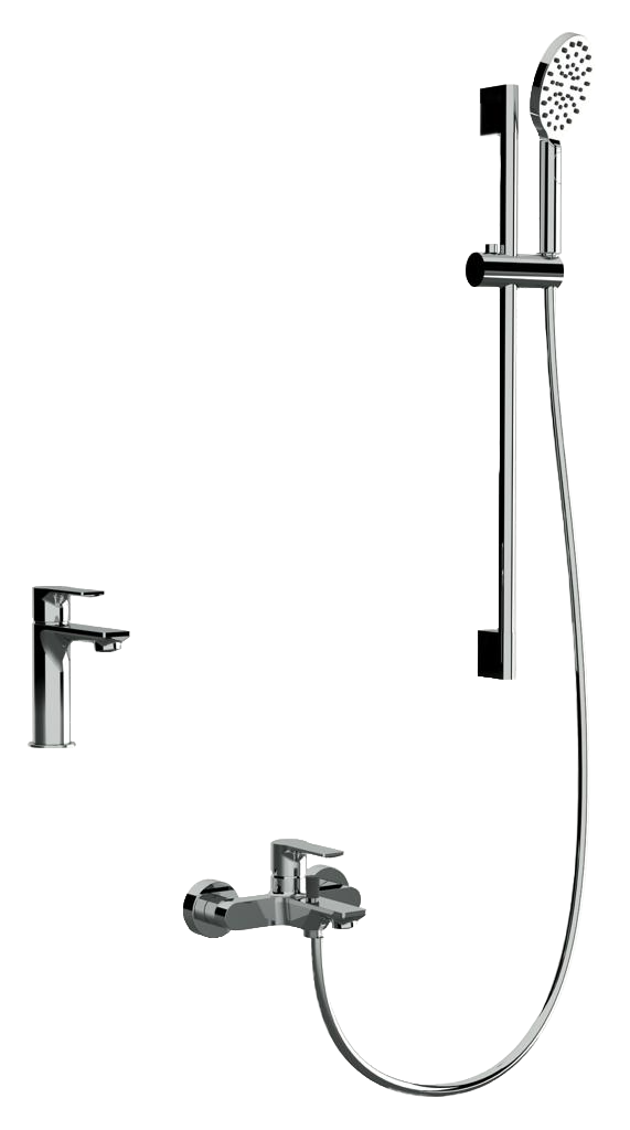 Набор смесителей для ванной комнаты Remer Energy EY0512315LMPI