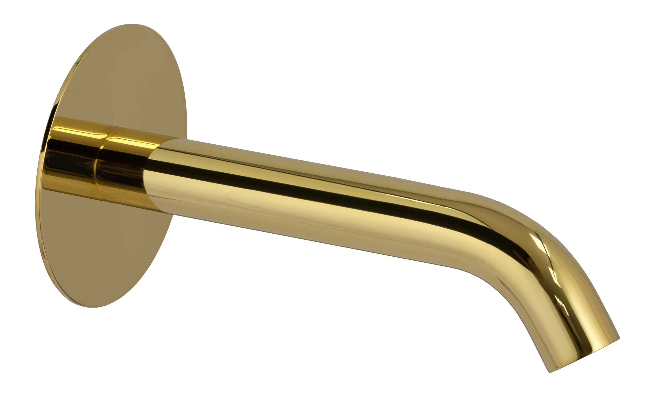 Излив настенный 16 см Remer X Style 91XF90DO, золото глянцевое