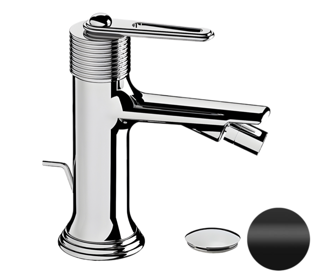 Смеситель для биде Daniel Brooklyn BY60415, чёрный матовый