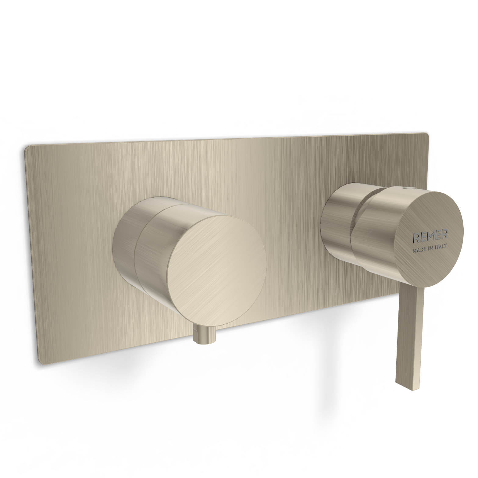 Смеситель для душа Remer Metrica MC92ZWBXV, сталь