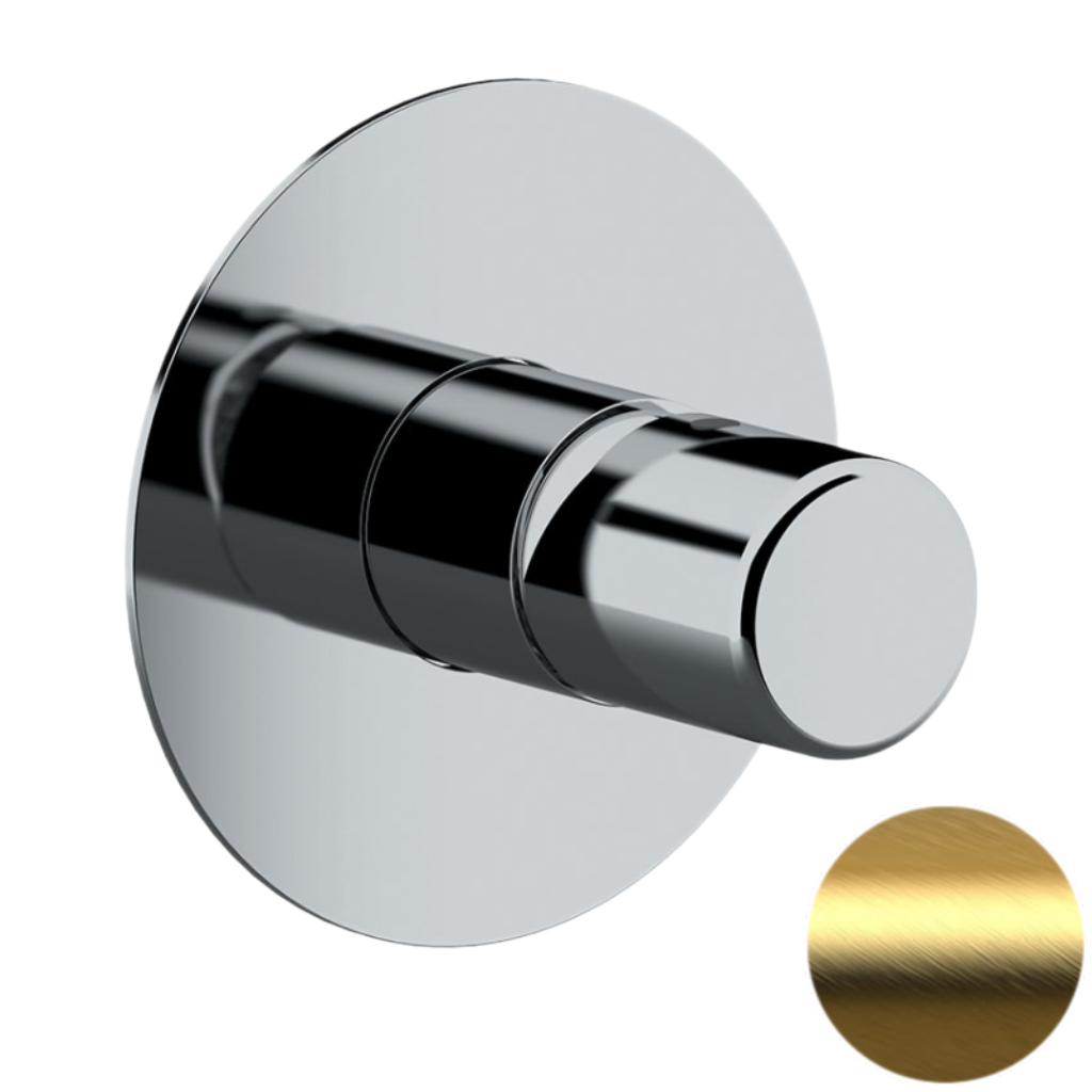 Смеситель для душа Daniel Trilogy TG602DP, золото брашированное