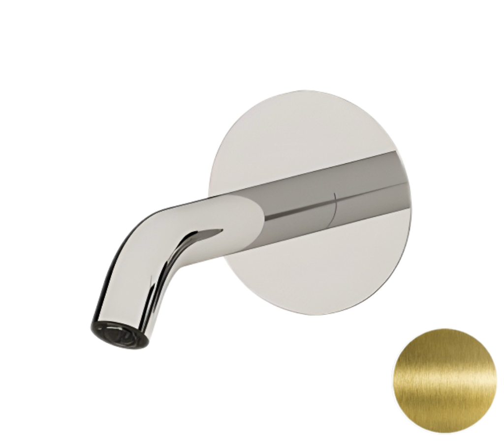 Излив настенный 16 см Remer X Style 91XF90VO, состаренная латунь