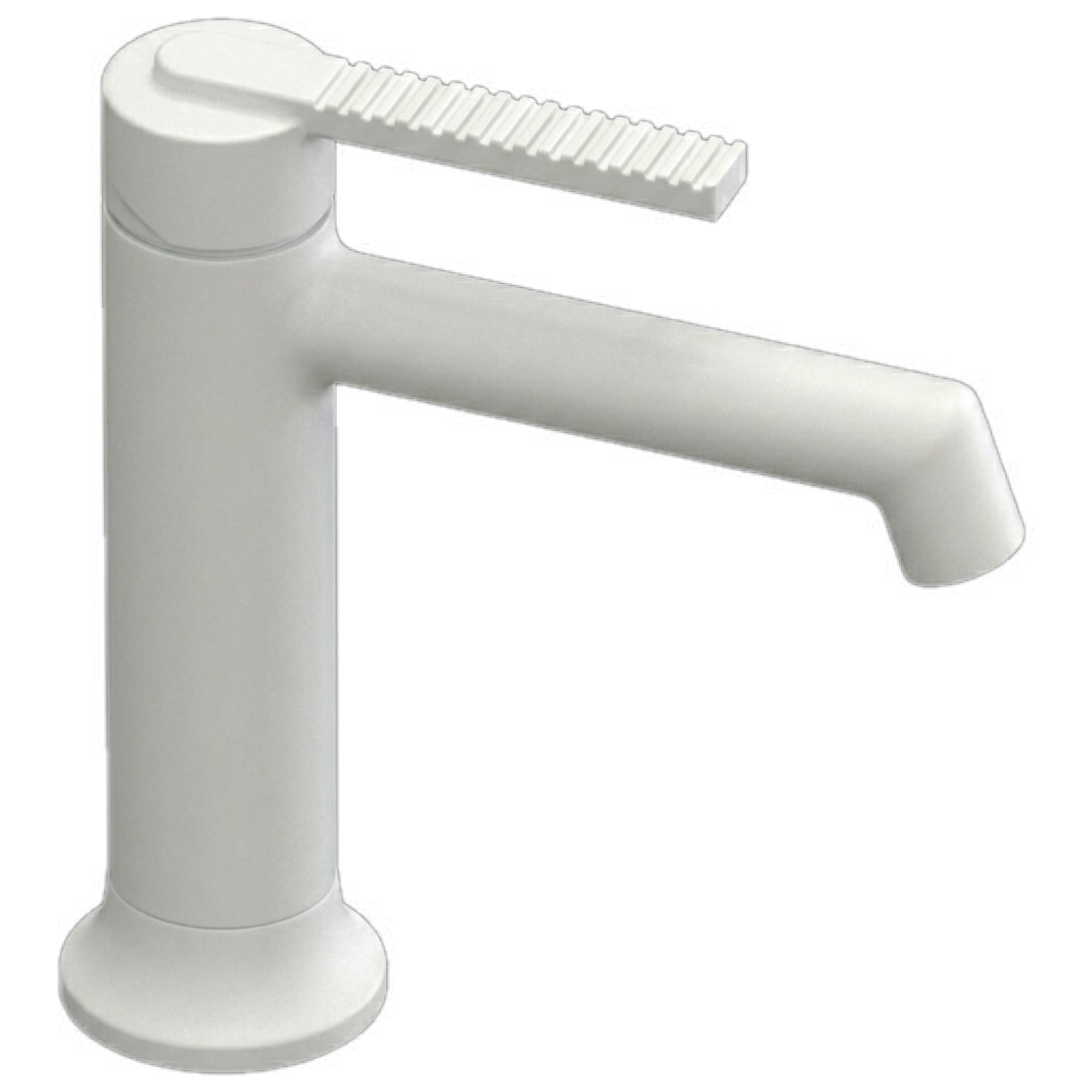 Смеситель для раковины Daniel Regency RN606N14, белый матовый