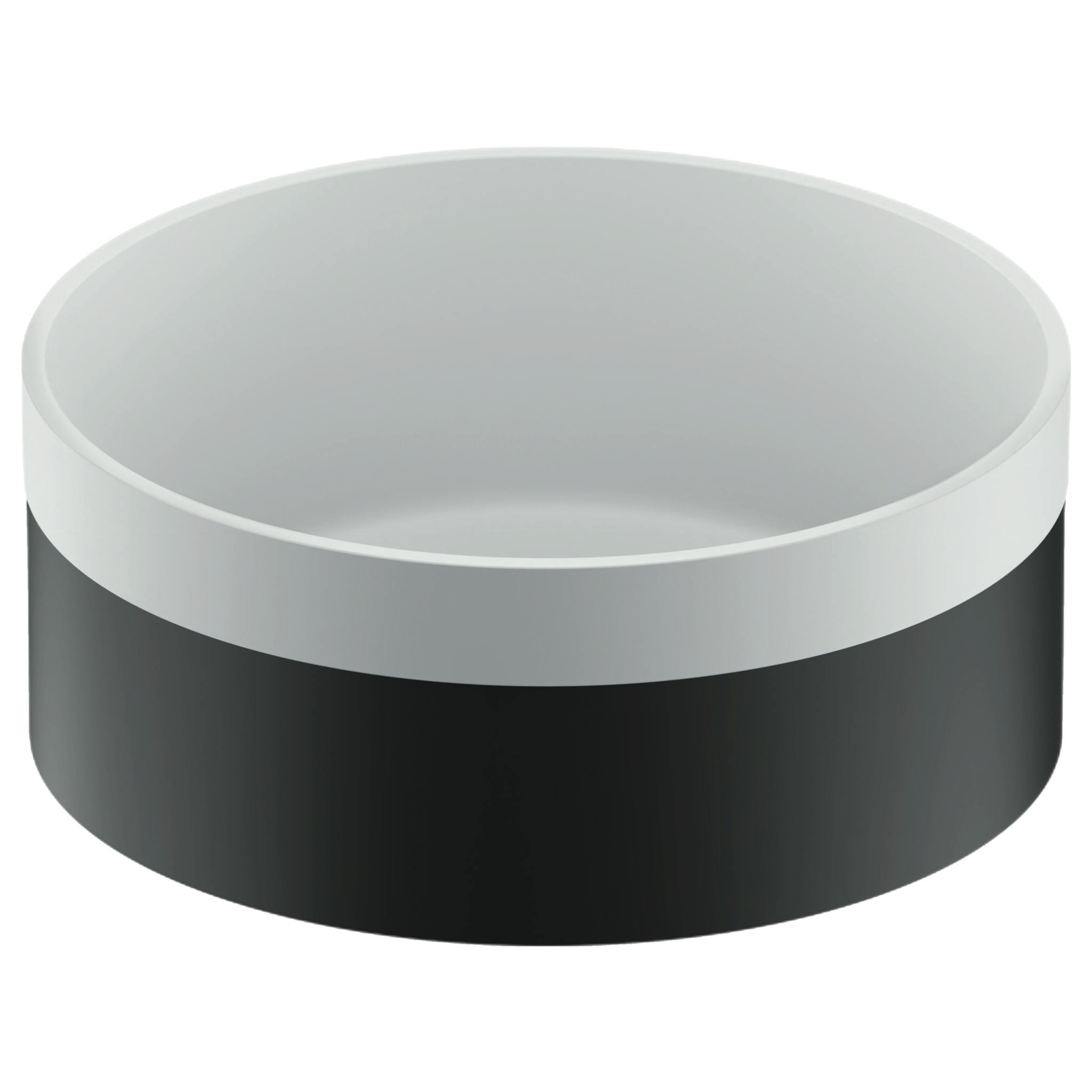 Раковина накладная 37 см Remer RB902NO, черный матовый