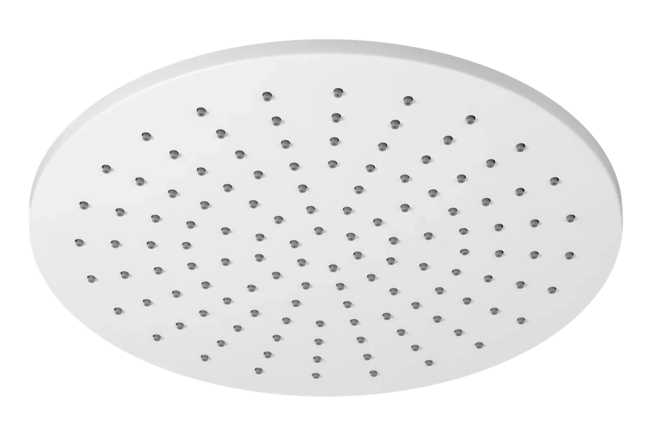 Верхний душ 30 см с шарнирным соединением Remer 359MM30BOX, белый матовый