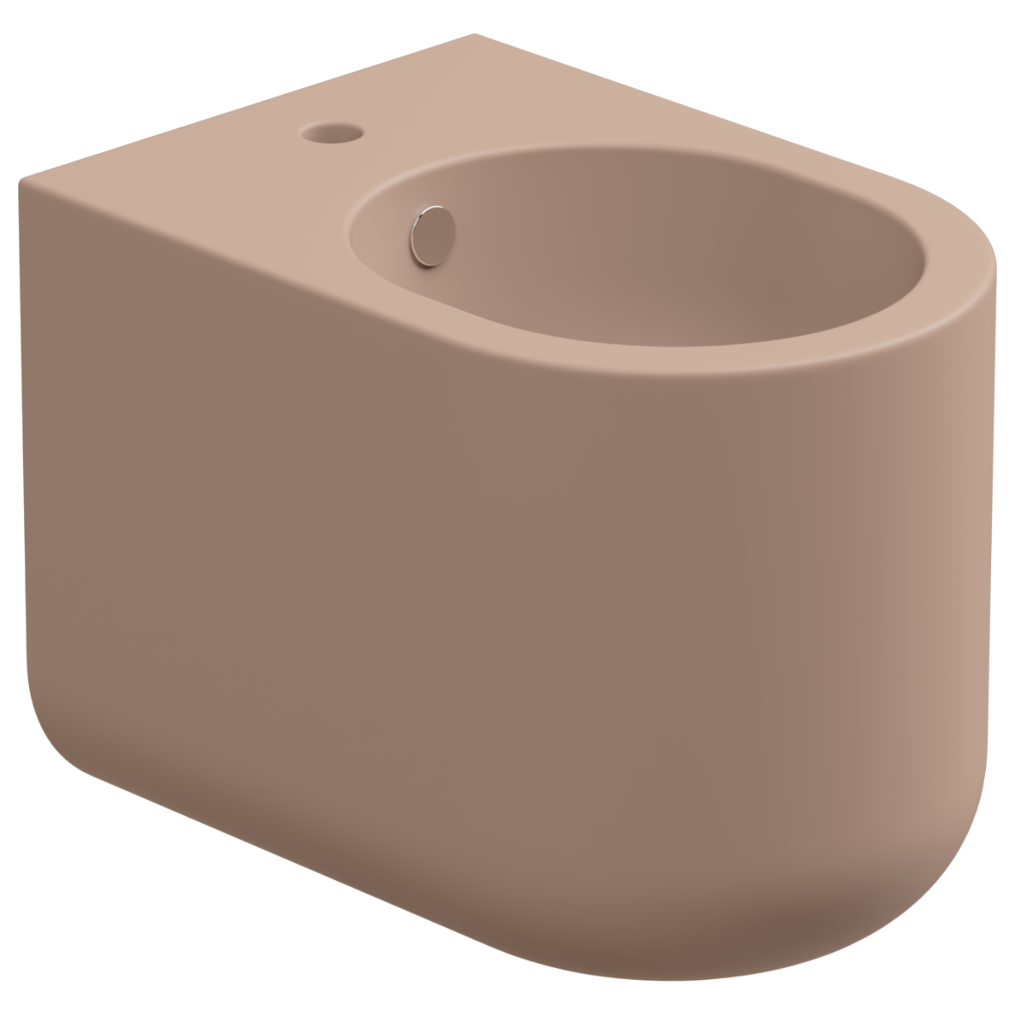 Биде приставное GSG Ceramic Design Petra PEBI01032, Cipria Matt