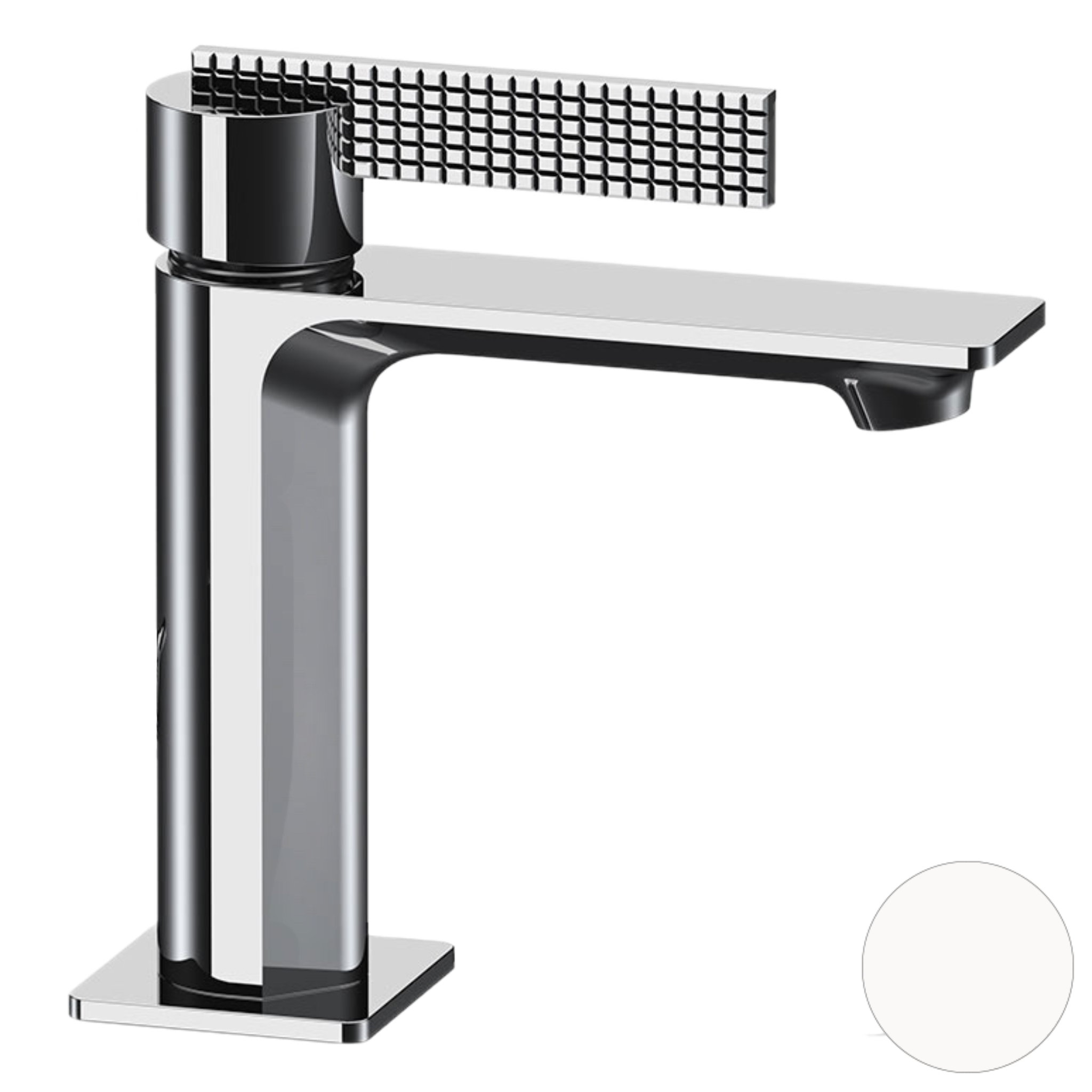 Смеситель для раковины Daniel Club ANC606N14, белый матовый