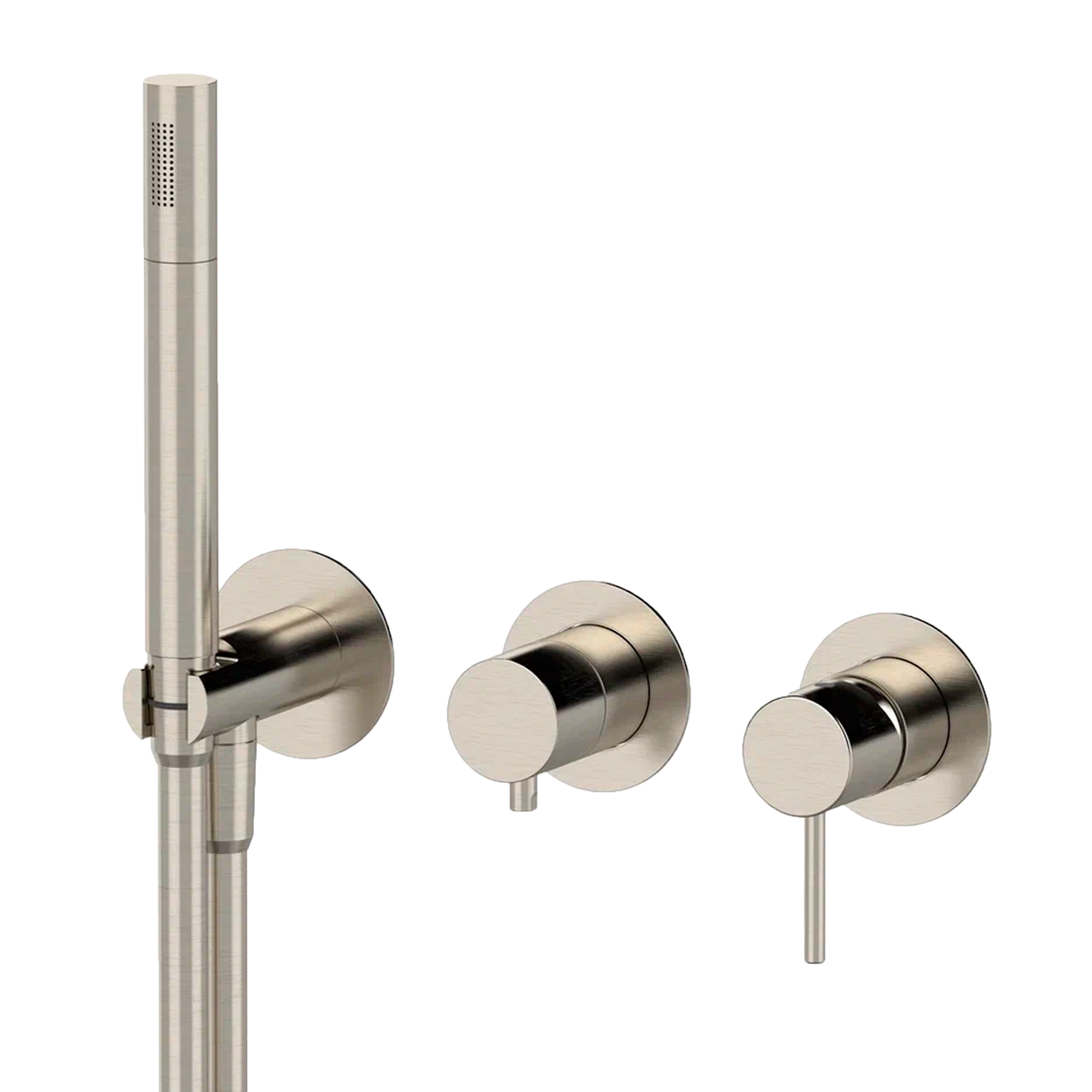 Смеситель для душа Mariani Next B16873NSPP3WB, нержавеющая сталь