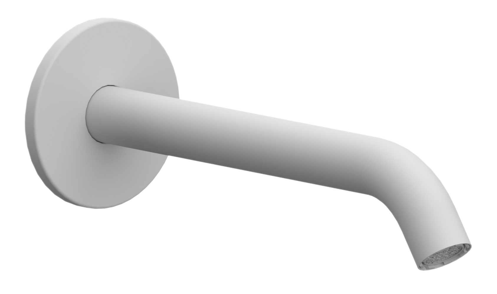 Излив настенный 16 см Remer X Style 91XBO, белый матовый