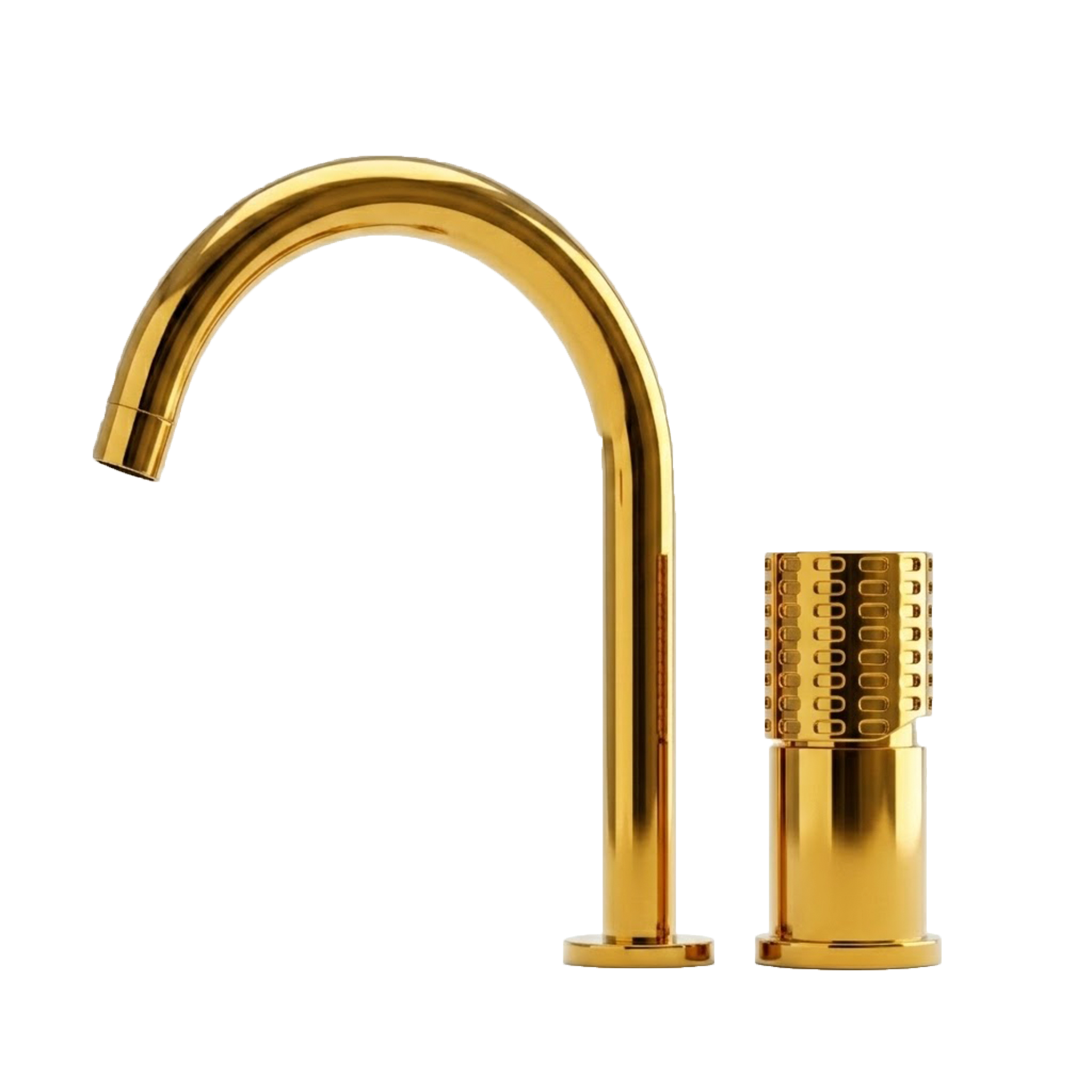 Смеситель для раковины Remer Celebrity CEC57GP, золото глянцевое PVD