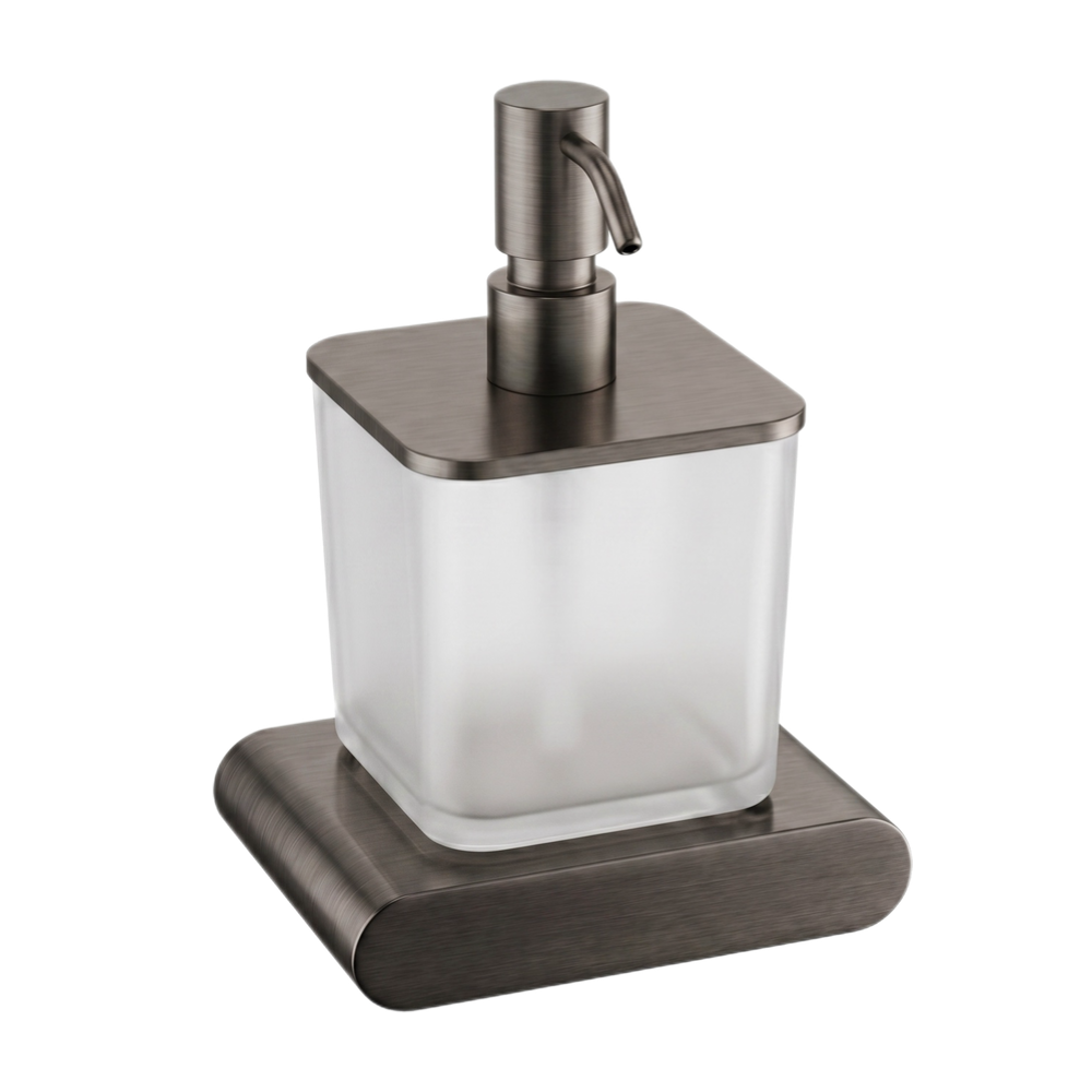 Дозатор Remer Lounge LN13GM, оружейная сталь PVD