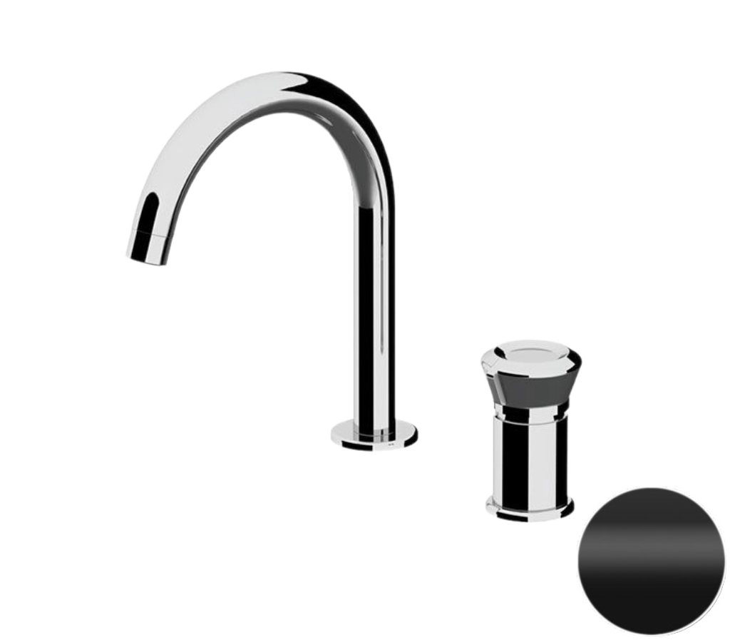 Смеситель для раковины Remer Element ET57NO, черный матовый