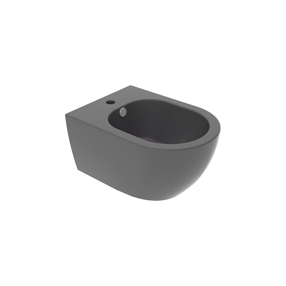 Биде подвесное GSG Ceramic Design Like LKBISO021, пепел