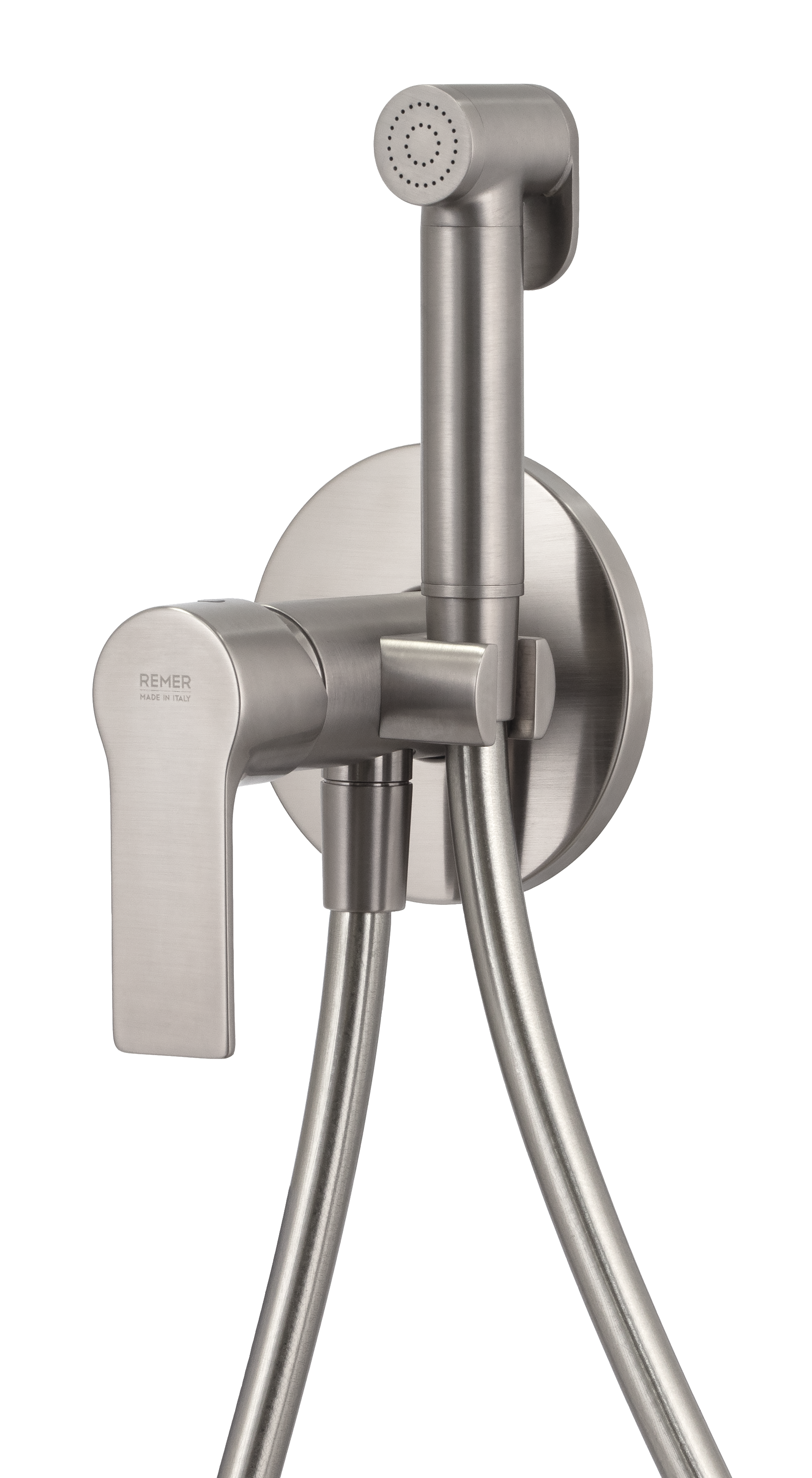 Гигиенический душ со смесителем Remer Energy EY65WXV, сталь