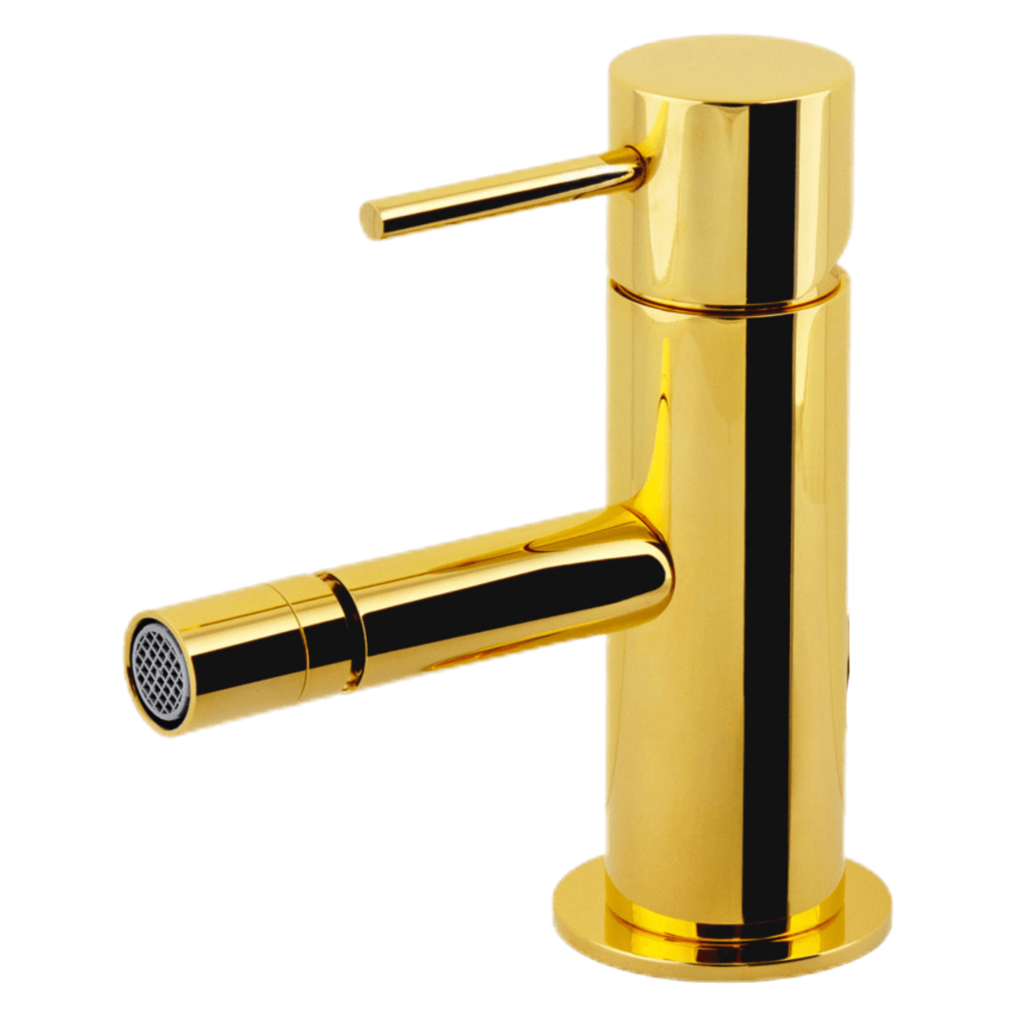 Смеситель для биде Remer X Style X21DO, золото глянцевое